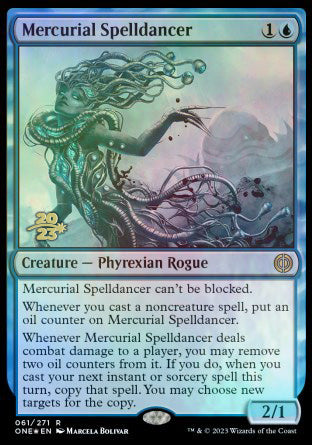 Mercurial Spelldancer [Phyrexia: All Will Be One Prerelease Promos] | Jack's On Queen