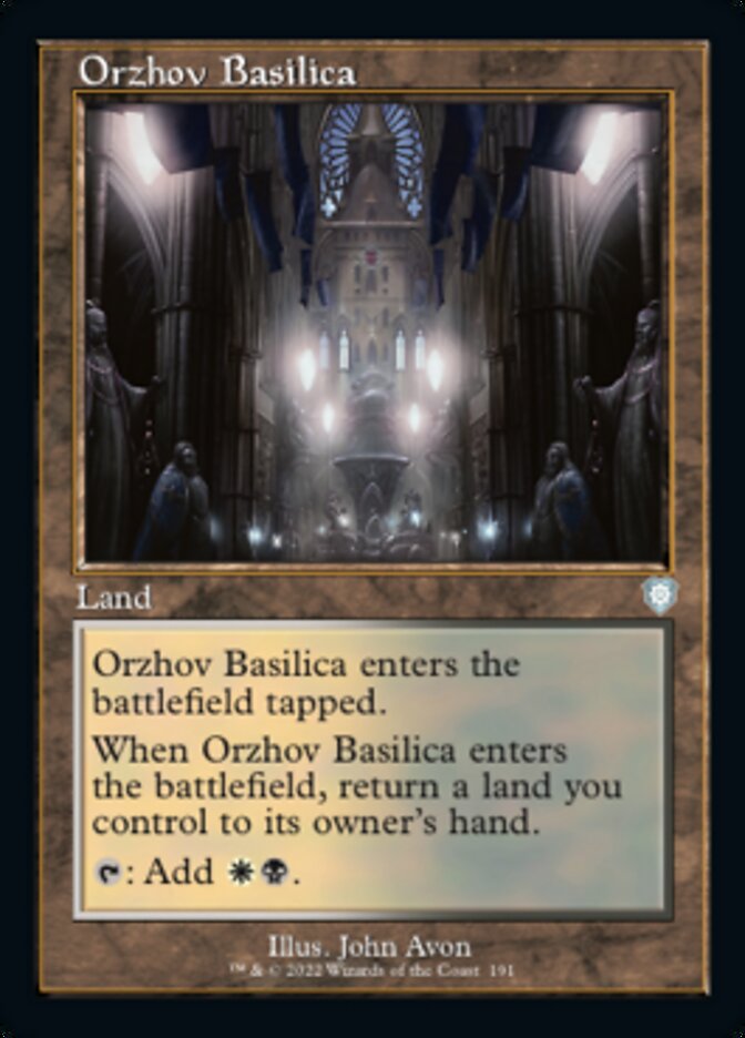 Orzhov Basilica (Retro) [The Brothers' War Commander] | Jack's On Queen