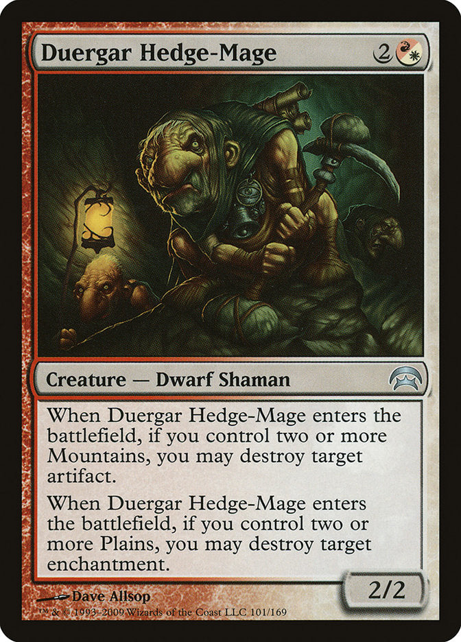 Duergar Hedge-Mage [Planechase] | Jack's On Queen