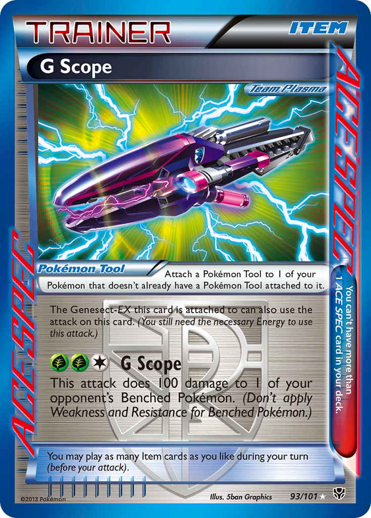 G Scope (93/101) [Black & White: Plasma Blast] | Jack's On Queen