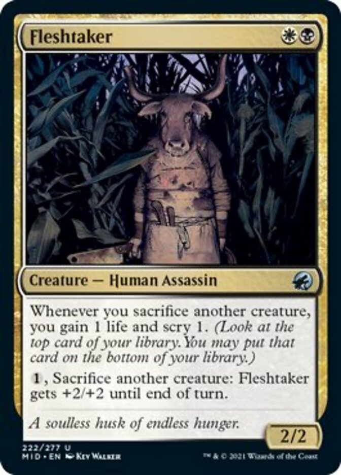 Fleshtaker [Innistrad: Midnight Hunt] | Jack's On Queen