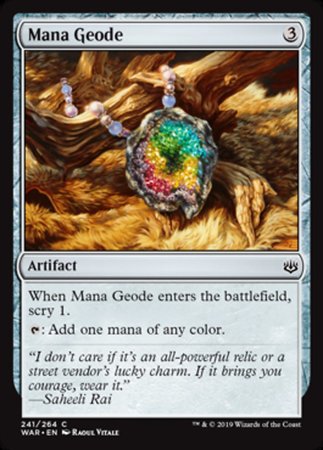 Mana Geode [War of the Spark] | Jack's On Queen