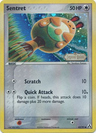 Sentret (62/92) (Stamped) [EX: Legend Maker] | Jack's On Queen