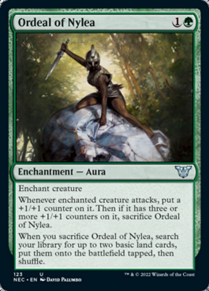 Ordeal of Nylea [Kamigawa: Neon Dynasty Commander] | Jack's On Queen