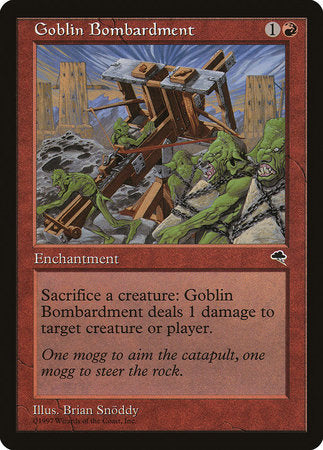 Goblin Bombardment [Tempest] | Jack's On Queen