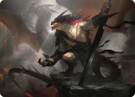 Rivaz of the Claw Art Card [Dominaria United Art Series] | Jack's On Queen