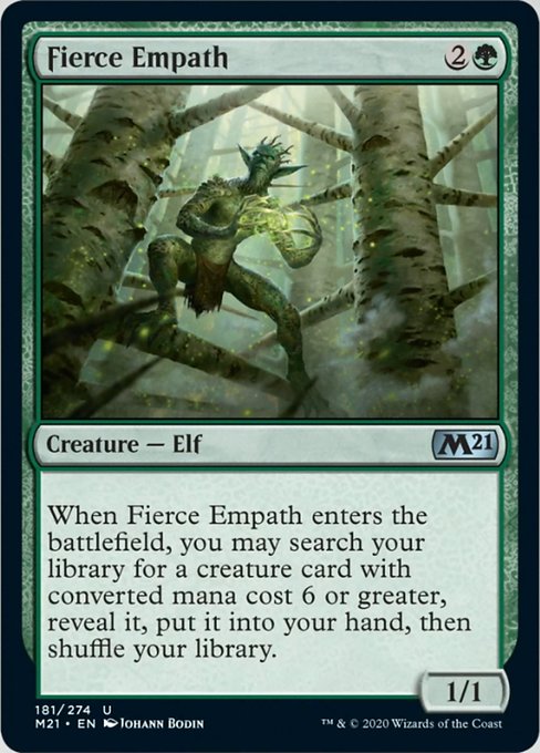 Fierce Empath [Core Set 2021] | Jack's On Queen