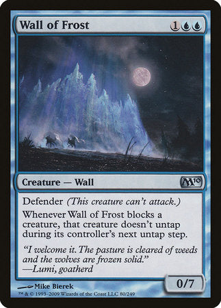 Wall of Frost [Magic 2010] | Jack's On Queen