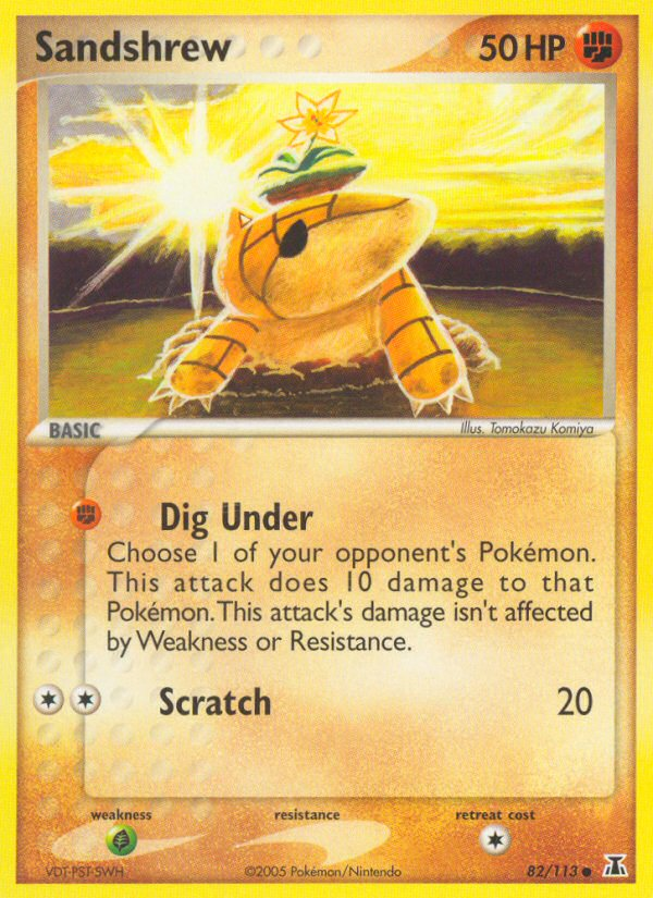 Sandshrew (82/113) [EX: Delta Species] | Jack's On Queen