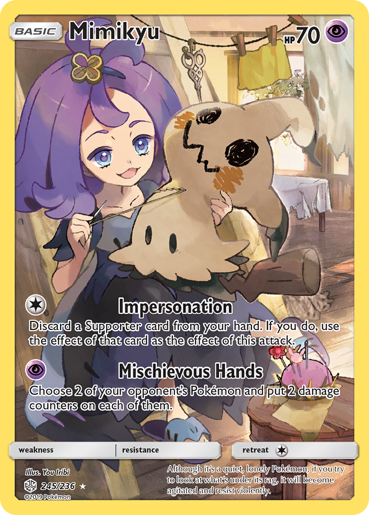 Mimikyu (245/236) [Sun & Moon: Cosmic Eclipse] | Jack's On Queen