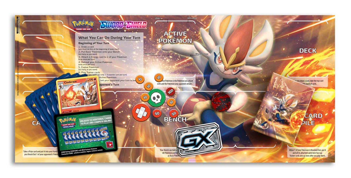Sword & Shield - Theme Deck (Cinderace) | Jack's On Queen