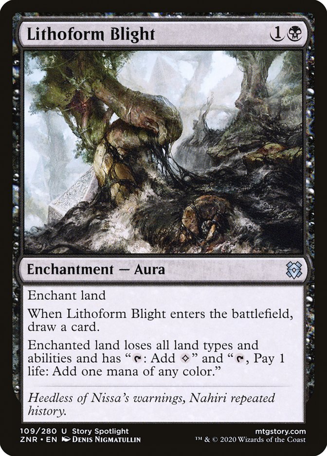 Lithoform Blight [Zendikar Rising] | Jack's On Queen