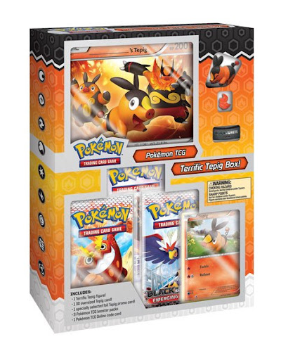 Black & White: Emerging Powers - Terrific Tepig Box | Jack's On Queen