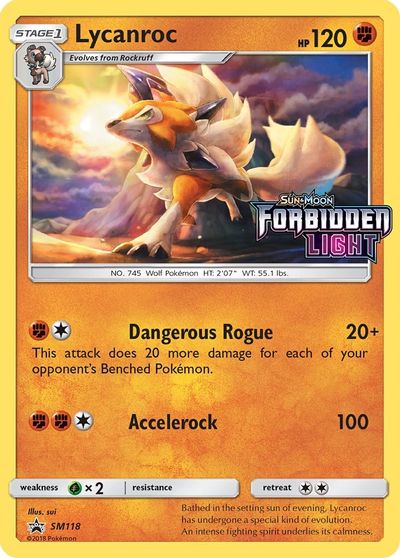Lycanroc (SM118) (Prerelease Promo) [Sun & Moon: Black Star Promos] | Jack's On Queen