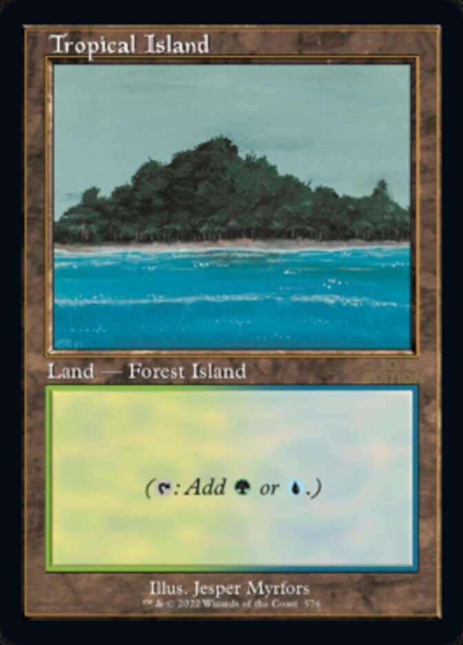 Tropical Island (Retro) [30th Anniversary Edition] | Jack's On Queen