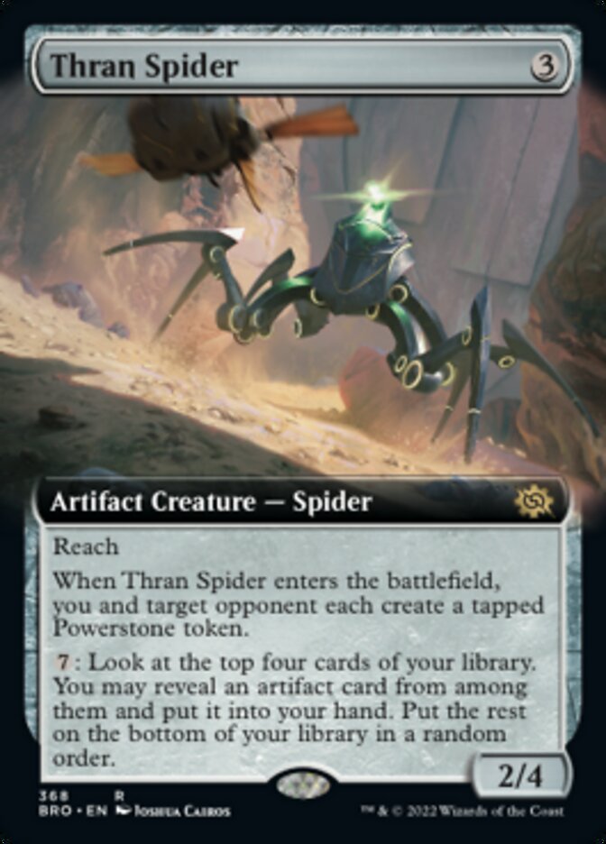 Thran Spider (Extended Art) [The Brothers' War] | Jack's On Queen