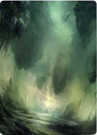 Swamp 1 Art Card [Zendikar Rising Art Series] | Jack's On Queen