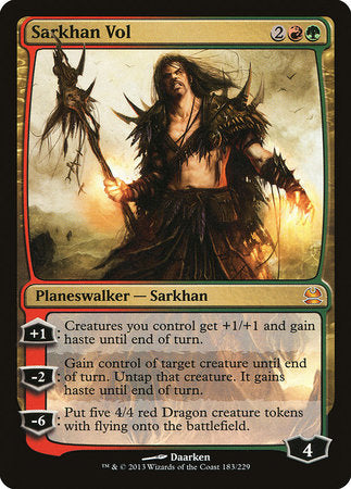 Sarkhan Vol [Modern Masters] | Jack's On Queen