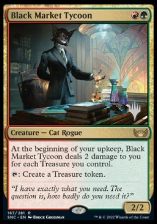 Black Market Tycoon (Promo Pack) [Streets of New Capenna Promos] | Jack's On Queen