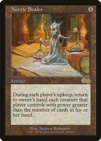 Noetic Scales [Urza's Saga] | Jack's On Queen