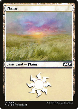 Plains (263) [Core Set 2019] | Jack's On Queen