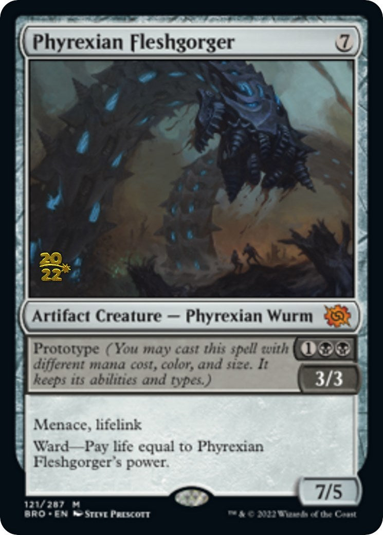 Phyrexian Fleshgorger [The Brothers' War: Prerelease Promos] | Jack's On Queen
