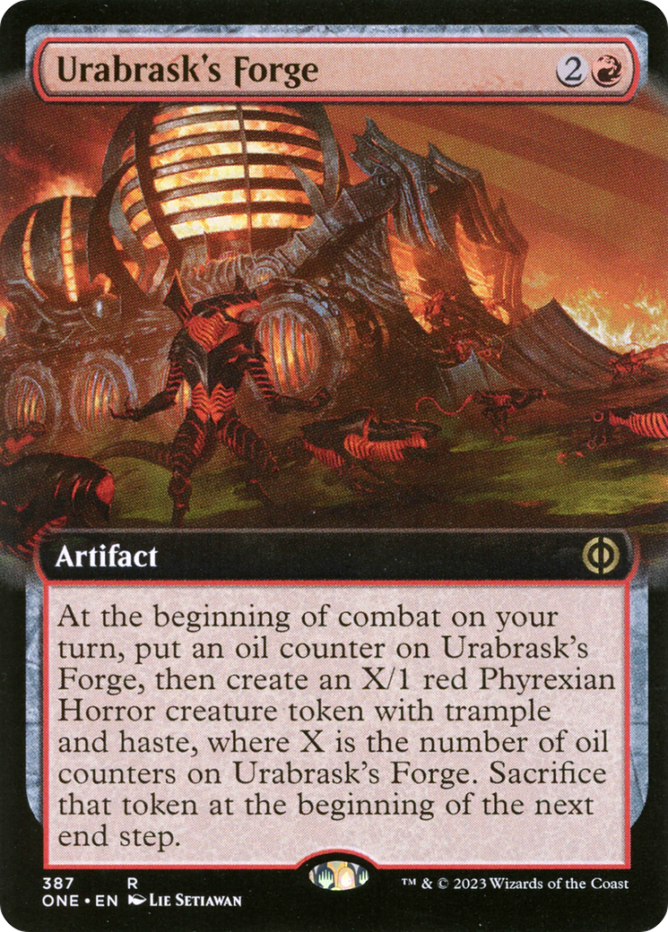 Urabrask's Forge (Extended Art) [Phyrexia: All Will Be One] | Jack's On Queen