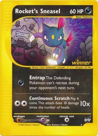 Rocket's Sneasel (5) (Jumbo Card) [Best of Promos] | Jack's On Queen