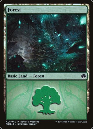 Forest - Golgari (A06) [GRN Ravnica Weekend] | Jack's On Queen