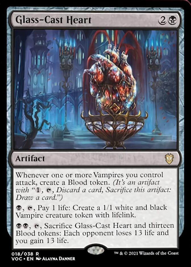 Glass-Cast Heart [Innistrad: Crimson Vow Commander] | Jack's On Queen