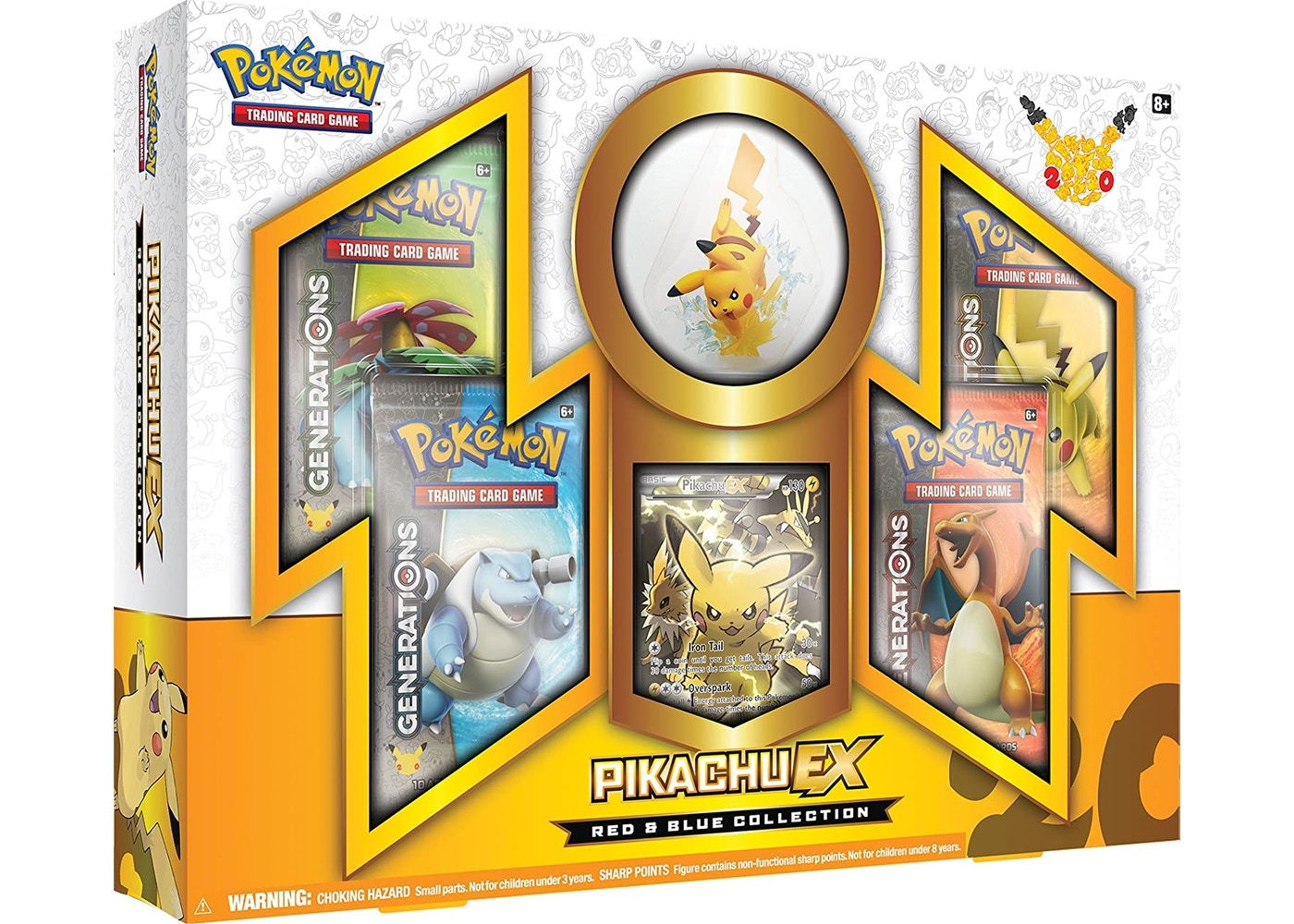 Generations - Red & Blue Collection Case (Pikachu EX) | Jack's On Queen