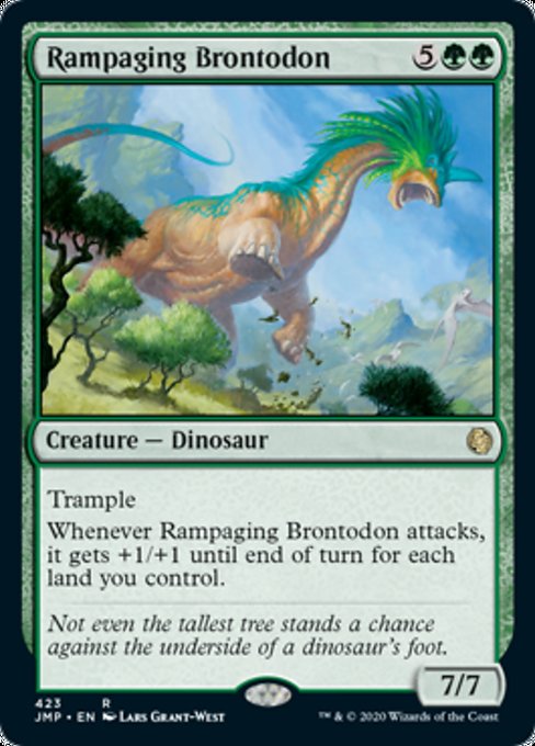 Rampaging Brontodon [Jumpstart] | Jack's On Queen