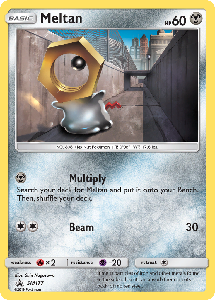 Meltan (SM177) [Sun & Moon: Black Star Promos] | Jack's On Queen