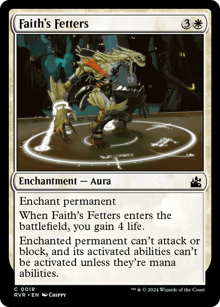 Faith's Fetters [Ravnica Remastered] | Jack's On Queen