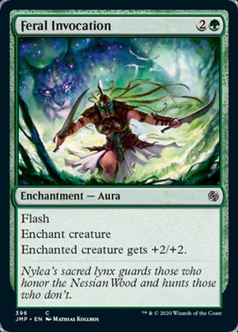 Feral Invocation [Jumpstart] | Jack's On Queen