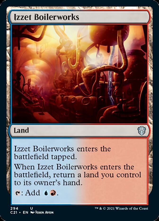 Izzet Boilerworks [Commander 2021] | Jack's On Queen