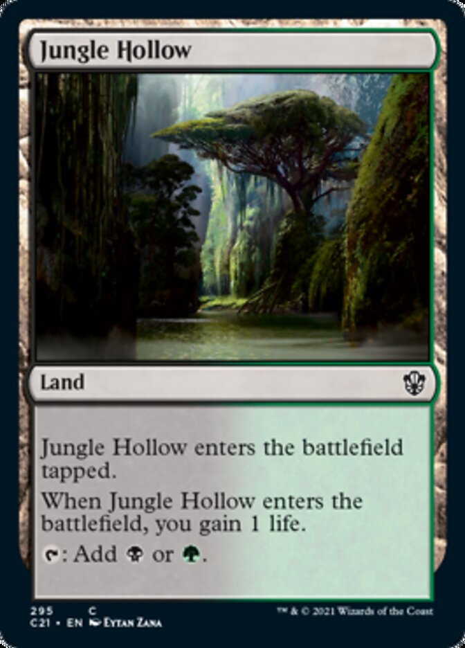 Jungle Hollow [Commander 2021] | Jack's On Queen