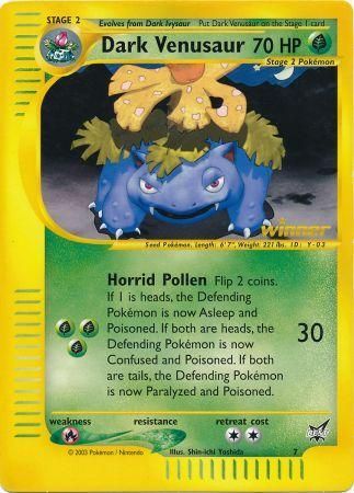 Dark Venusaur (7) (Jumbo Card) [Best of Promos] | Jack's On Queen