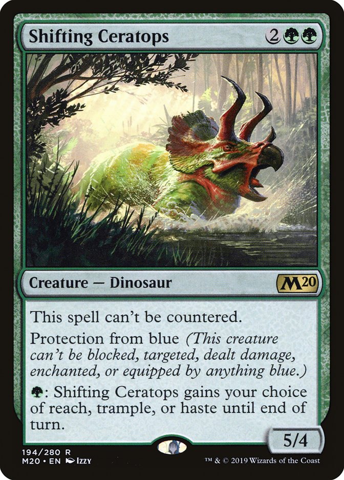 Shifting Ceratops [Core Set 2020] | Jack's On Queen