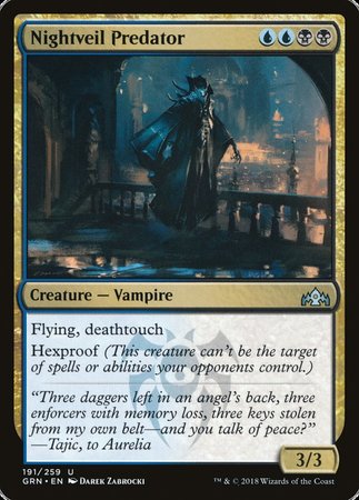 Nightveil Predator [Guilds of Ravnica] | Jack's On Queen