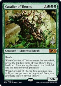 Cavalier of Thorns [Promo Pack: Core Set 2020] | Jack's On Queen