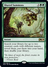 Shared Summons [Promo Pack: Core Set 2020] | Jack's On Queen