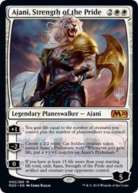 Ajani, Strength of the Pride [Promo Pack: Core Set 2020] | Jack's On Queen