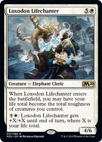 Loxodon Lifechanter [Promo Pack: Core Set 2020] | Jack's On Queen