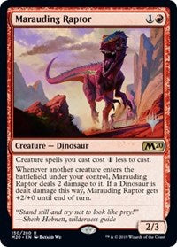Marauding Raptor [Promo Pack: Core Set 2020] | Jack's On Queen