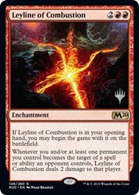 Leyline of Combustion [Promo Pack: Core Set 2020] | Jack's On Queen