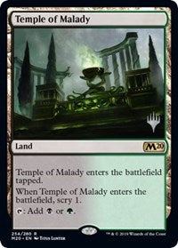 Temple of Malady [Promo Pack: Core Set 2020] | Jack's On Queen