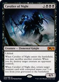 Cavalier of Night [Promo Pack: Core Set 2020] | Jack's On Queen