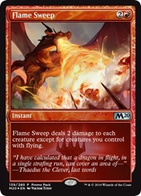 Flame Sweep [Promo Pack: Core Set 2020] | Jack's On Queen