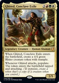 Ghired, Conclave Exile (Commander 2019) [Oversize Cards] | Jack's On Queen